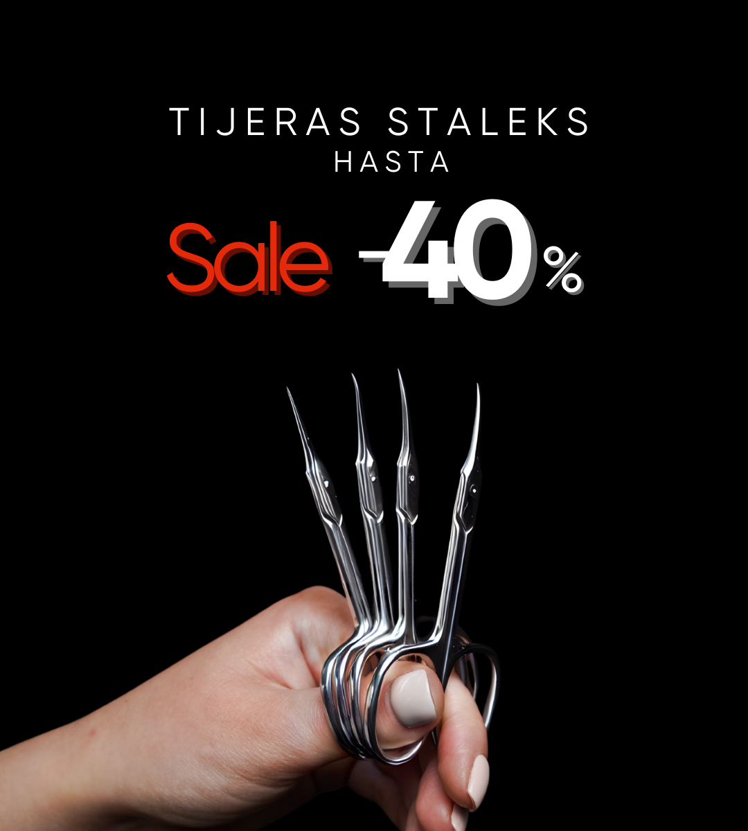 TIJERAS STALEKS HASTA -40